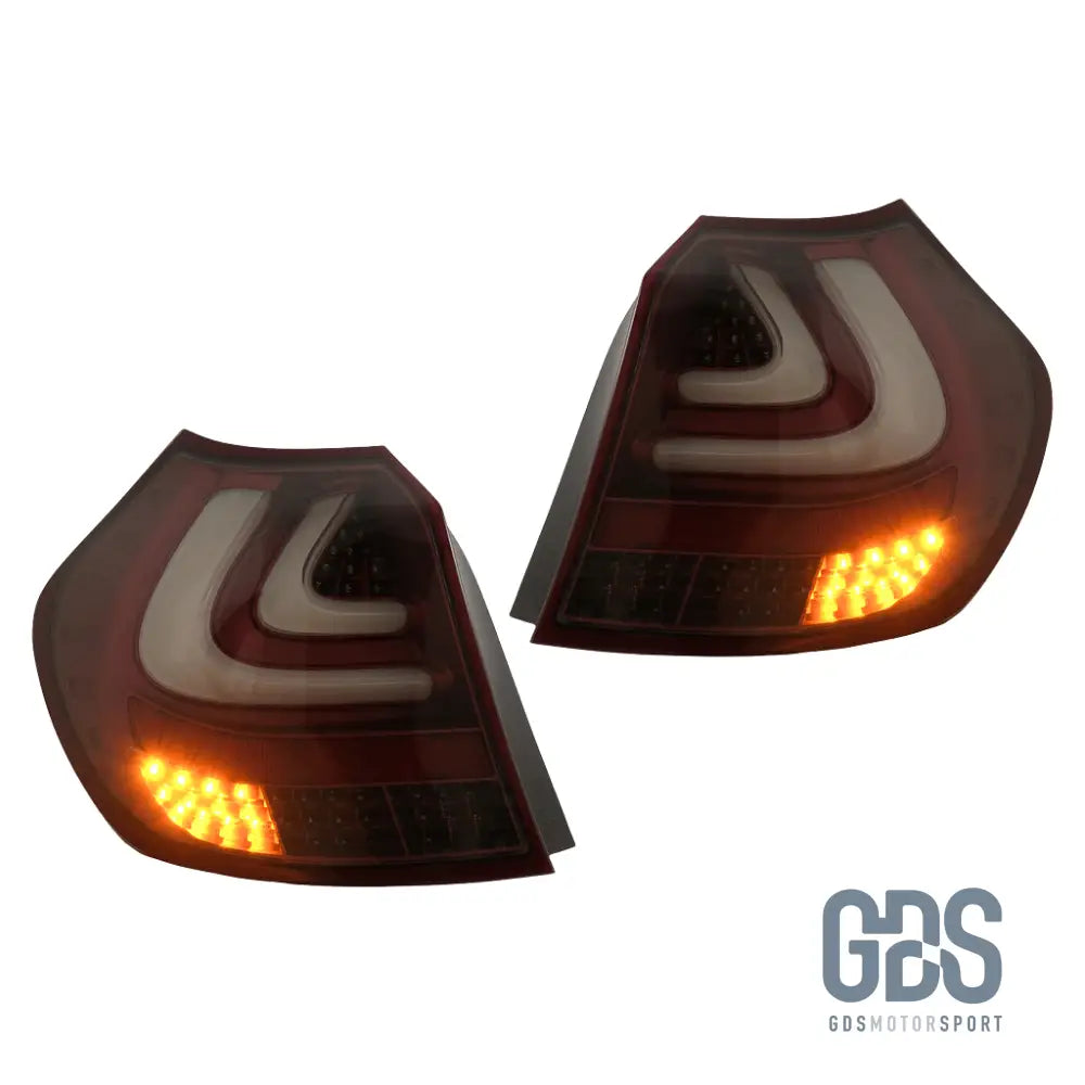 Feux arriere BMW E87/81 FUL LED Phase 1 fond rouge - Éclairage de véhicule - GDS Motorsport