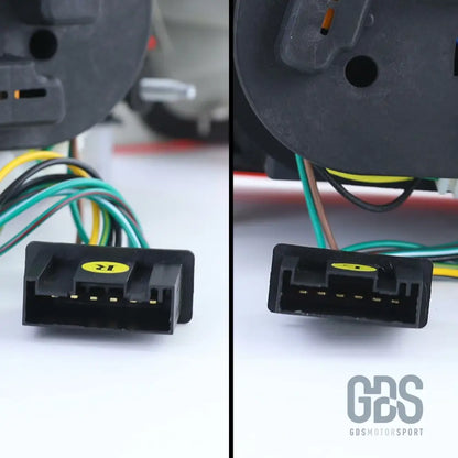 Feux arrière full led rouge fumé noir pour bmw série 3 e46 coupé 1999 à 2006 - arriere