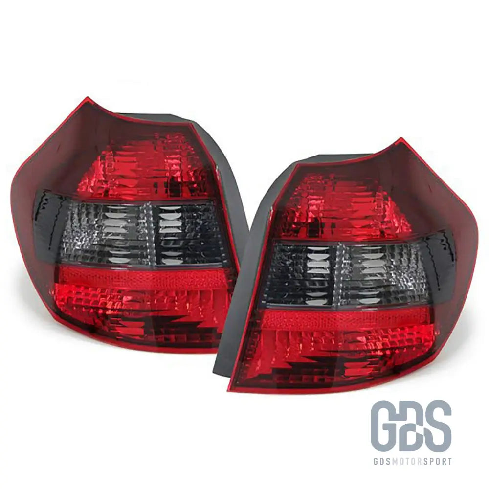 Feux arrière fumé noir pour bmw série 1 e87 e81 — phase (2004-2007) - arriere