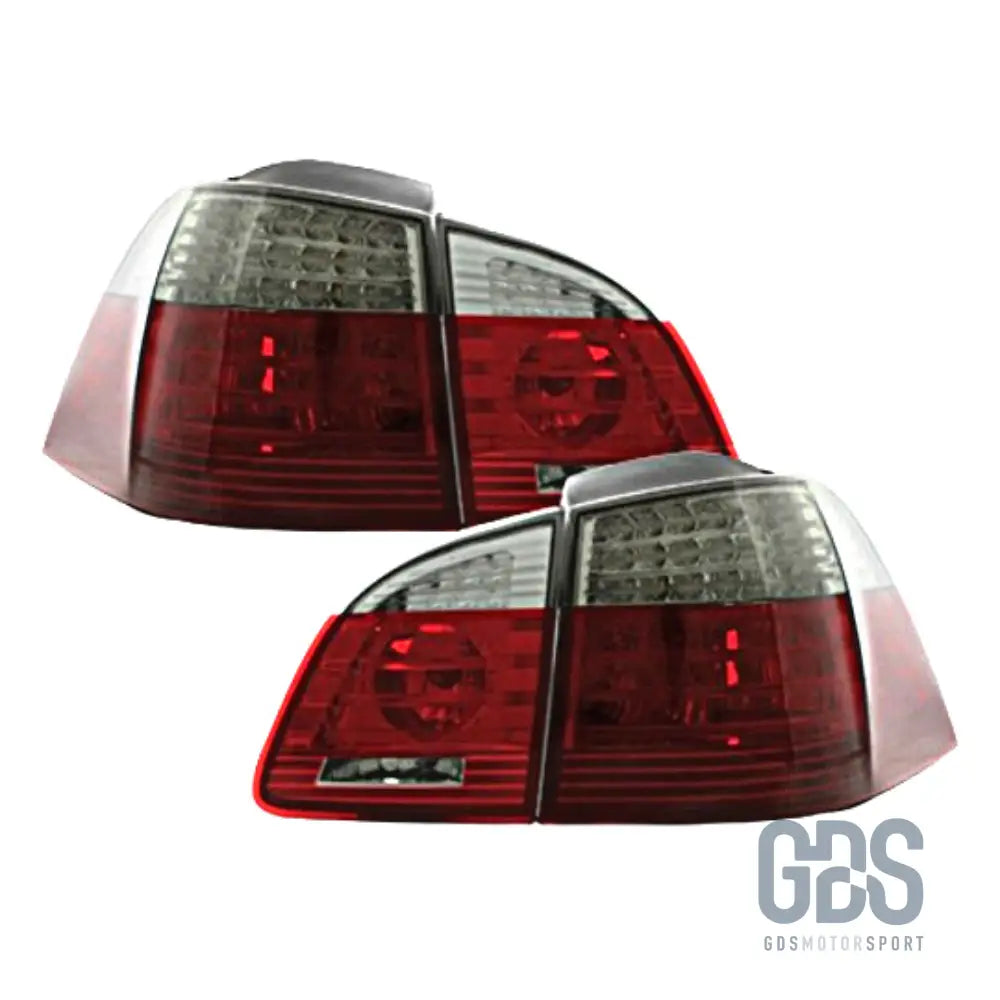 Feux arrière fumé noir look lci phase 2 bmw série 5 e61 touring — 1 (2004-2007) - arriere