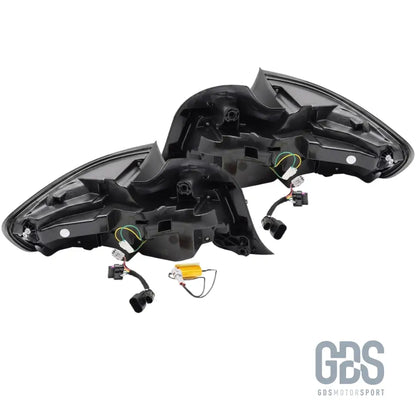 Feux arrière led barre lumineuse noir fumé pour bmw série 2 f22 f23 et m2 f87 - arriere