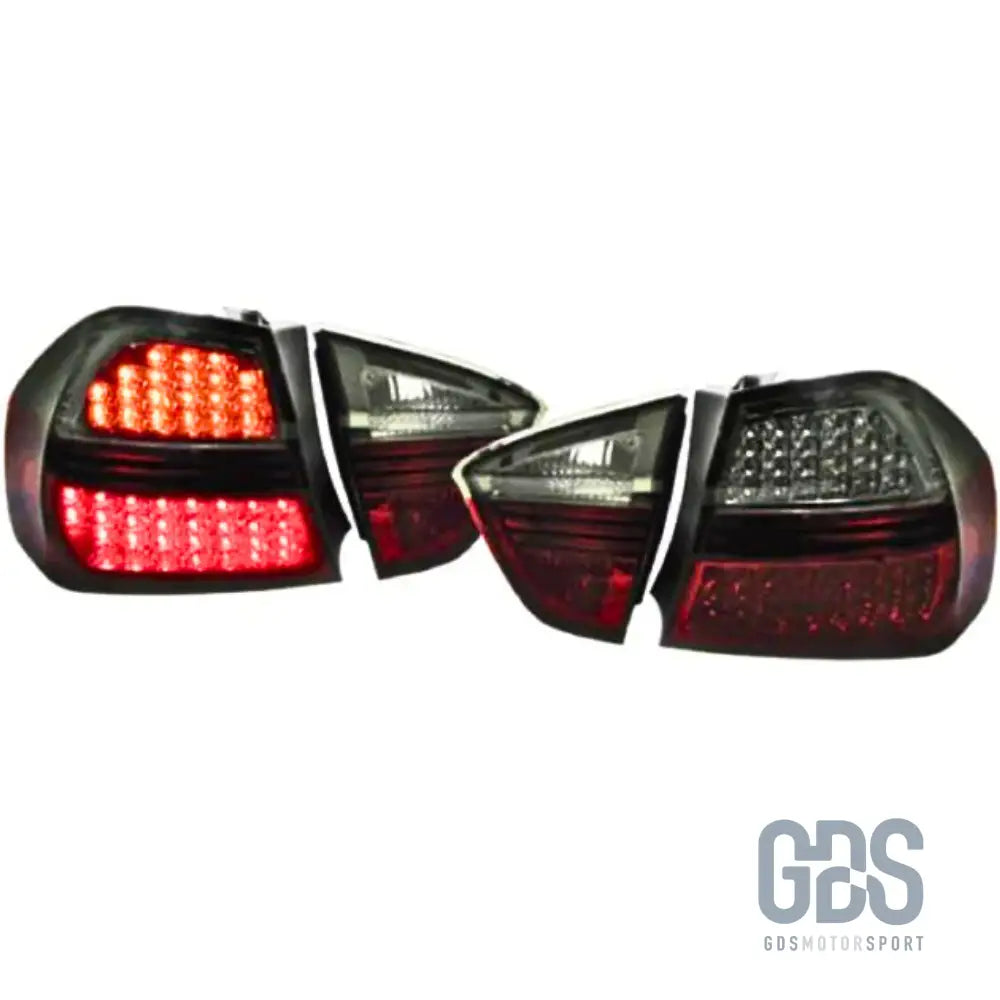 Feux arrière led bmw série 3 e90 berline phase 1 fumé noir - arriere