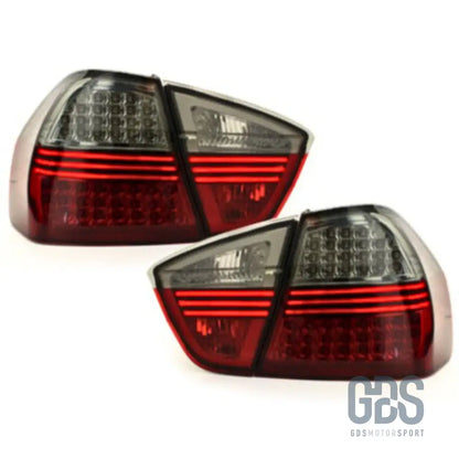 Feux arrière led bmw série 3 e90 berline phase 1 fumé noir - arriere