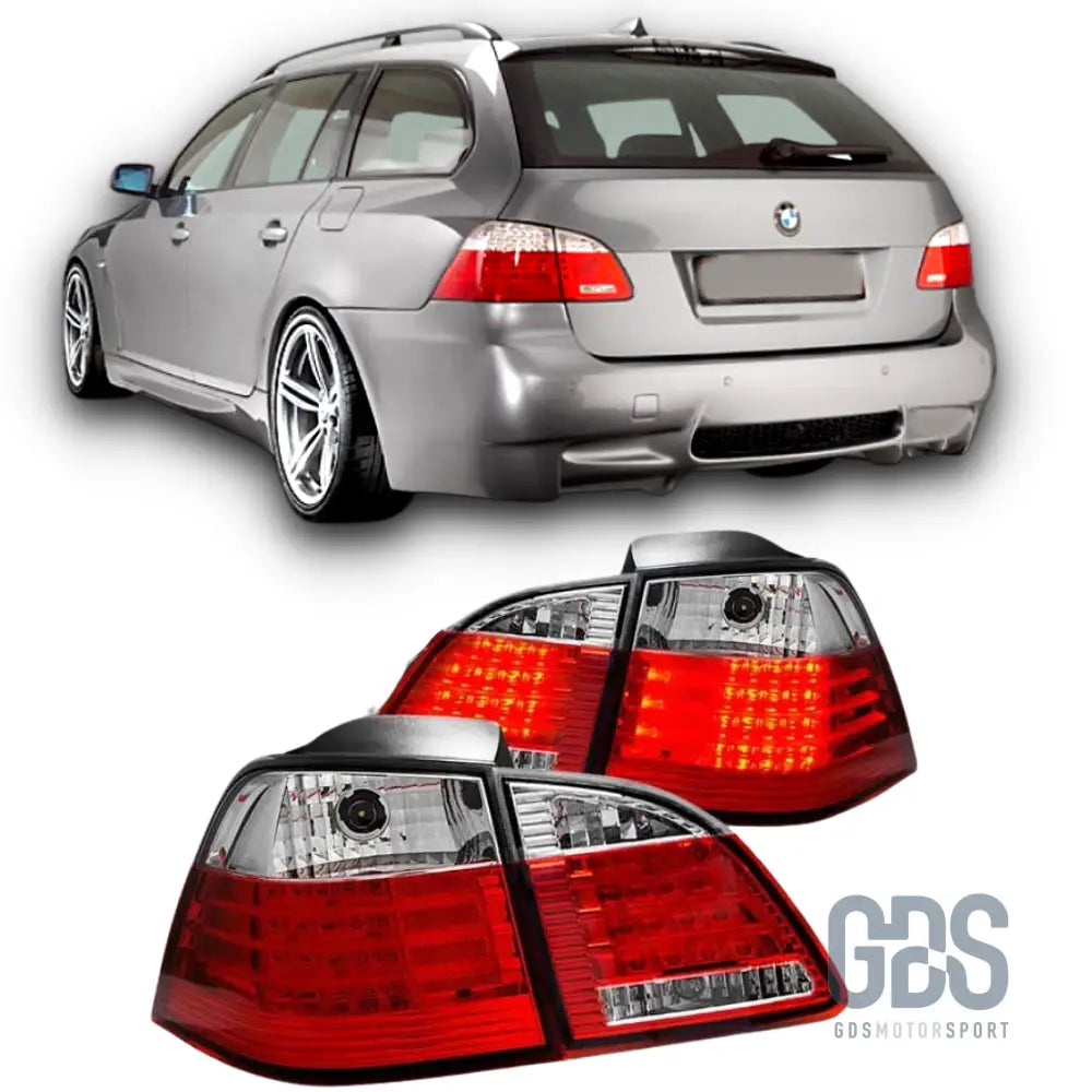 Feux arrière led bmw série 5 e61 touring — phase 1 (2004-2007) - arriere