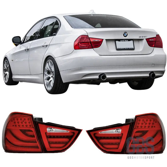 Feux arrière led light bar bmw série 3 e90 berline phase 2 lci - arriere