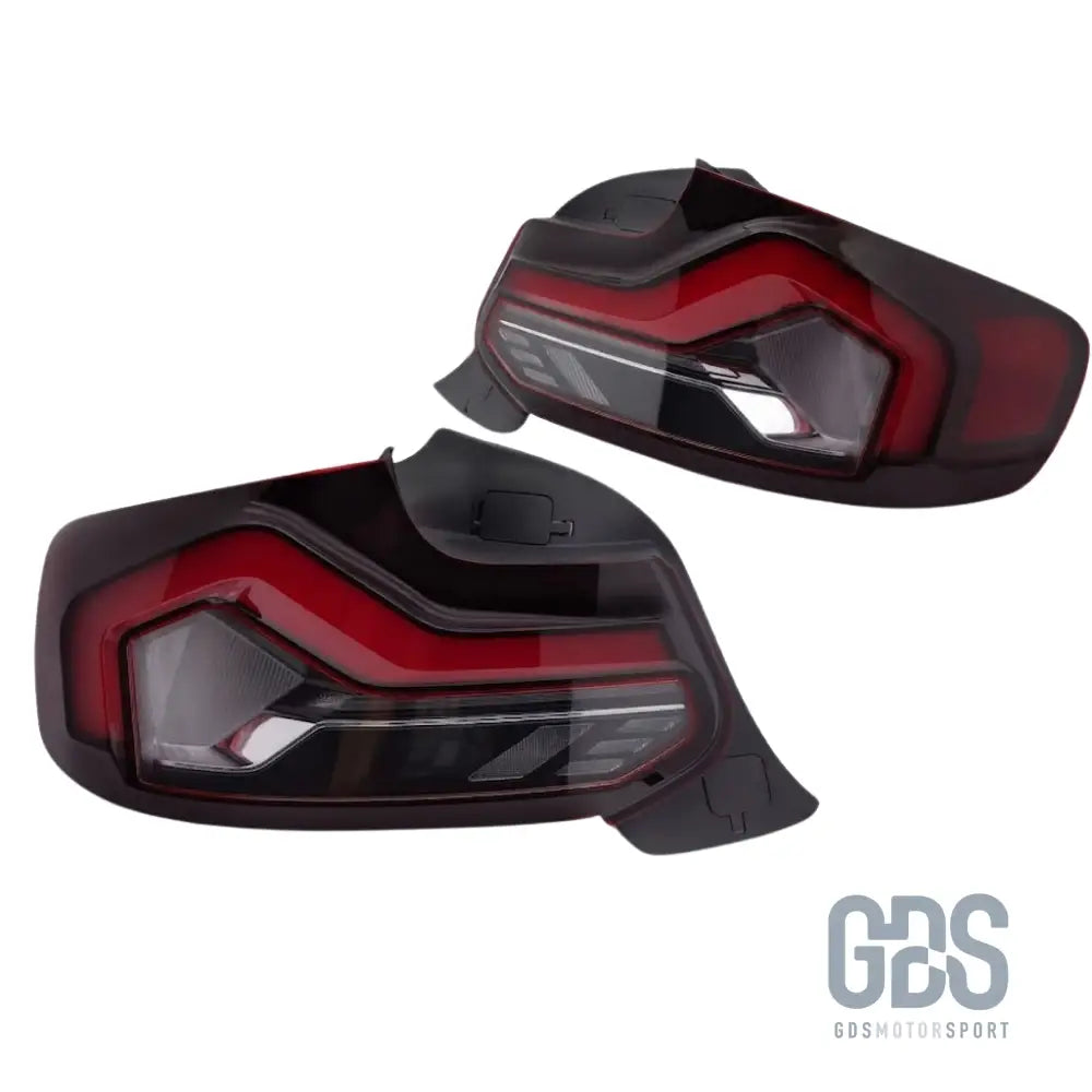 Feux arrière led look g42 rouge et noir pour bmw série 2 f22 f23 m2 f87 - arriere