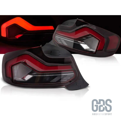 Feux arrière led look g42 rouge et noir pour bmw série 2 f22 f23 m2 f87 - arriere