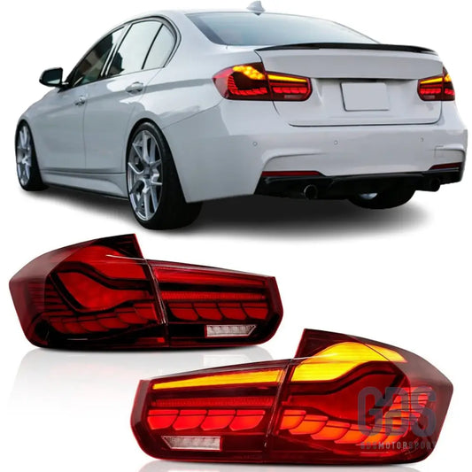 Feux arrière oled 3d dynamique light bar pour bmw série 3 f30 - arriere