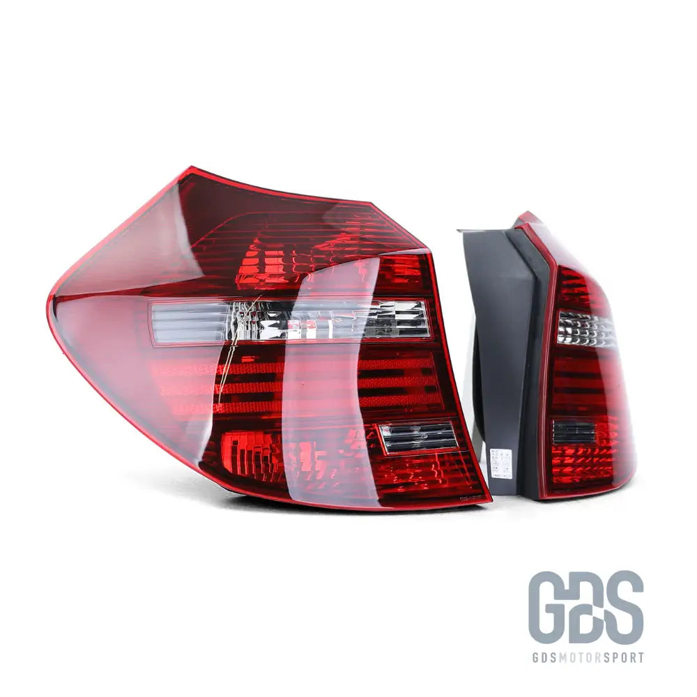 Feux arrière type lci à led fumé noir pour bmw série 1 e87 e81 — phase 2 (xénon) - arriere