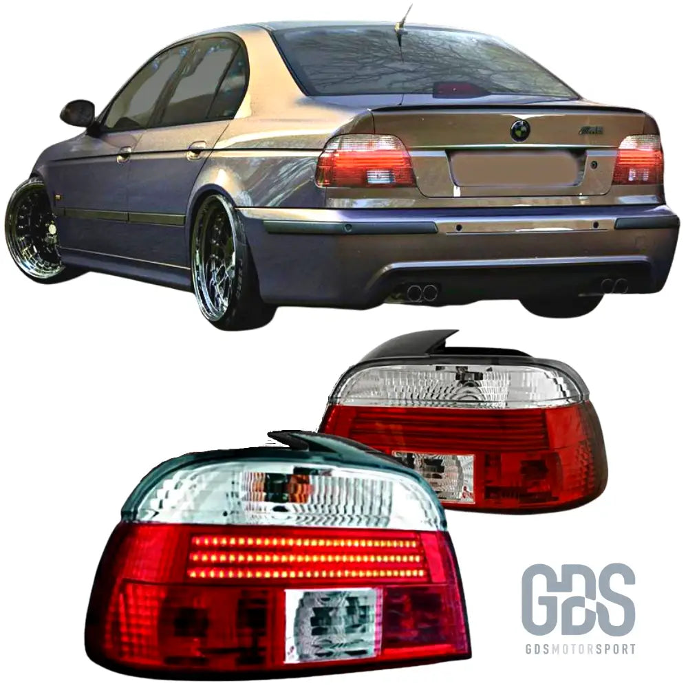 Feux arrières à led pour bmw série 5 e39 berline phase 1 — 1995-2000 - arriere
