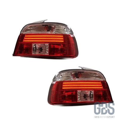 Feux arrières à led pour bmw série 5 e39 berline phase 1 — 1995-2000 - arriere