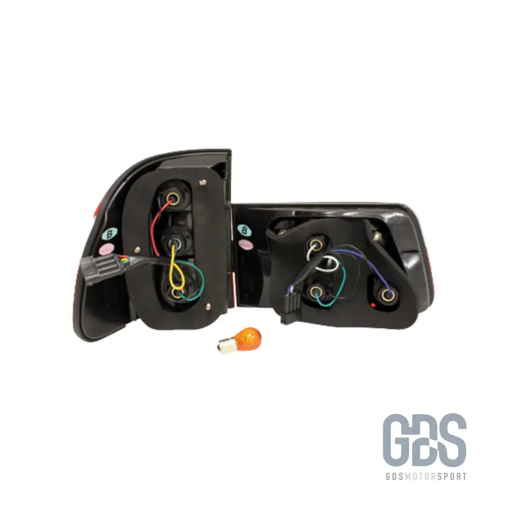 Feux arrières look phase 2 cristal pour bmw e39 touring 1 — 1997-2000 - arriere