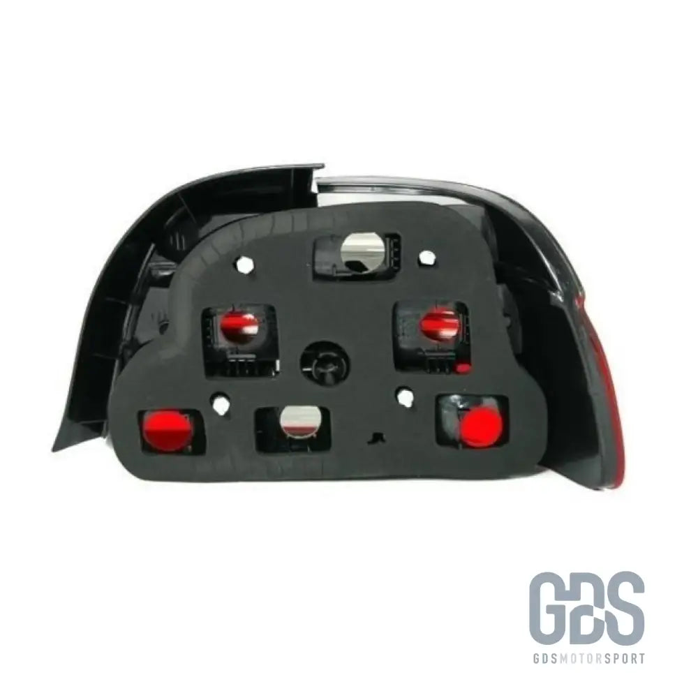 Feux arrières look phase 2 cristal fume noir pour bmw e39 berline 1995-2000 - arriere