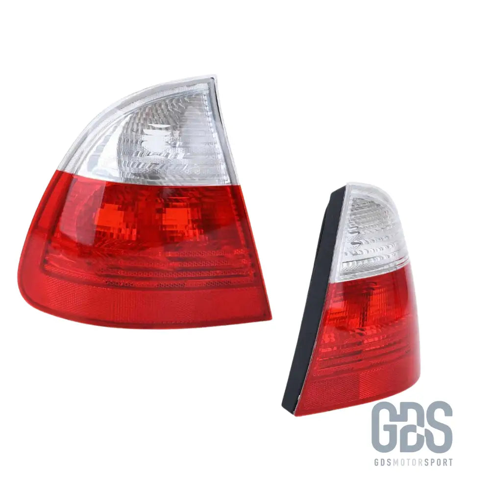 Feux arrières rouge blanc pour bmw série 3 e46 touring 1998 à 2005 - arriere