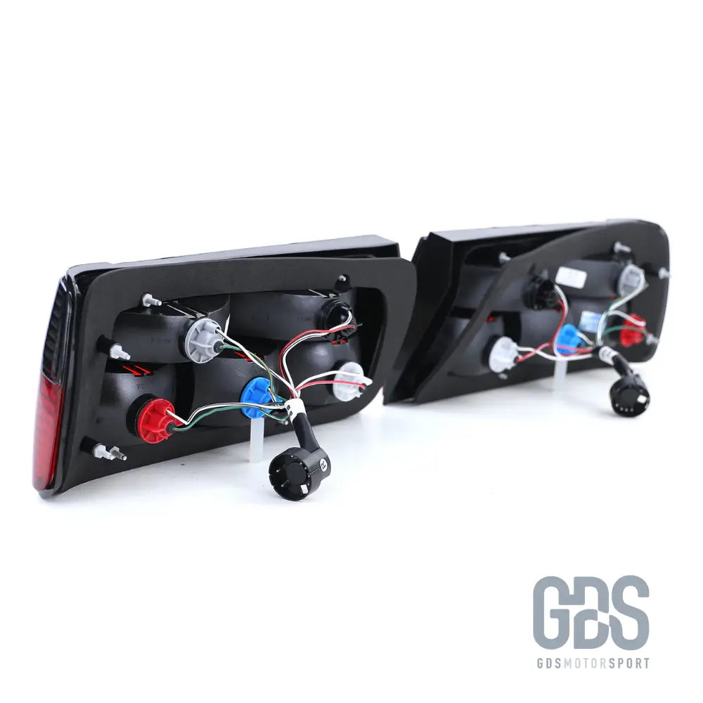 Feux arrières rouge fumé noir pour bmw e30 phase 2 (1987-1994) - arriere