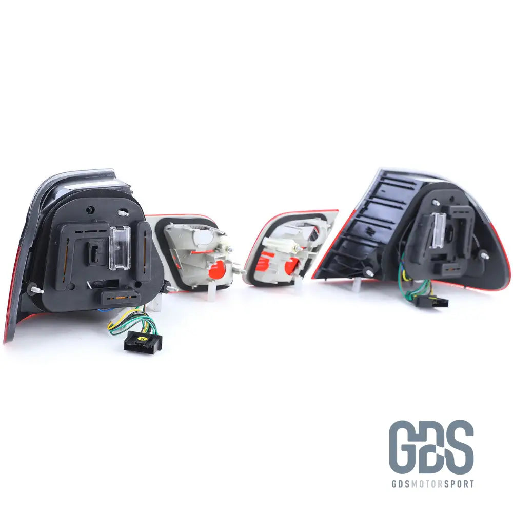 Feux arrière Full LED Rouge Fumé Noir pour BMW E46 Coupé de 1999 à 2006 - PHARES FEUX - GDS Motorsport