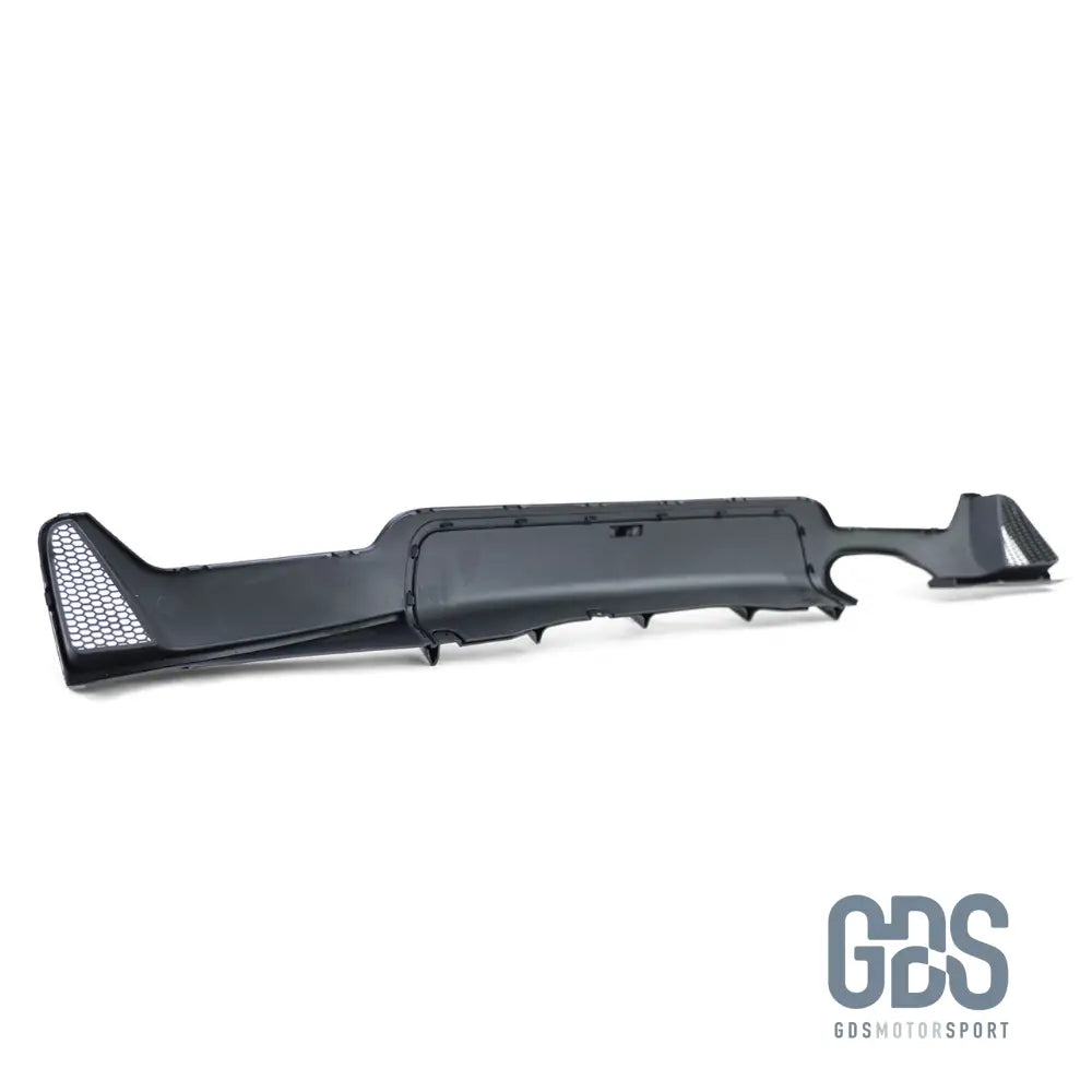 Diffuseur M performance Noir Brillant pour BMW F32/ F33/ F36 Sortie Double gauche - Éléments de carrosserie - GDS Motorsport