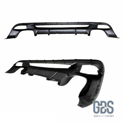 Diffuseur M performance parechoc arriere Pack E82/88 4 sorties - Pare Choc kit carrosserie - GDS Motorsport