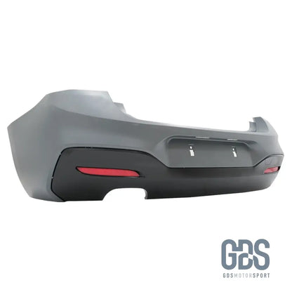 Pare choc arrière Pack M pour BMW F20 F21 Phase 2 Double sortie gauche - Choc kit carrosserie - GDS Motorsport