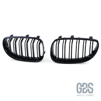 Grilles calandre double lame noir brillant bmw série 5 e60 / e61 - calandres