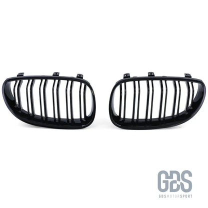 Grilles calandre double lame noir brillant bmw série 5 e60 / e61 - calandres