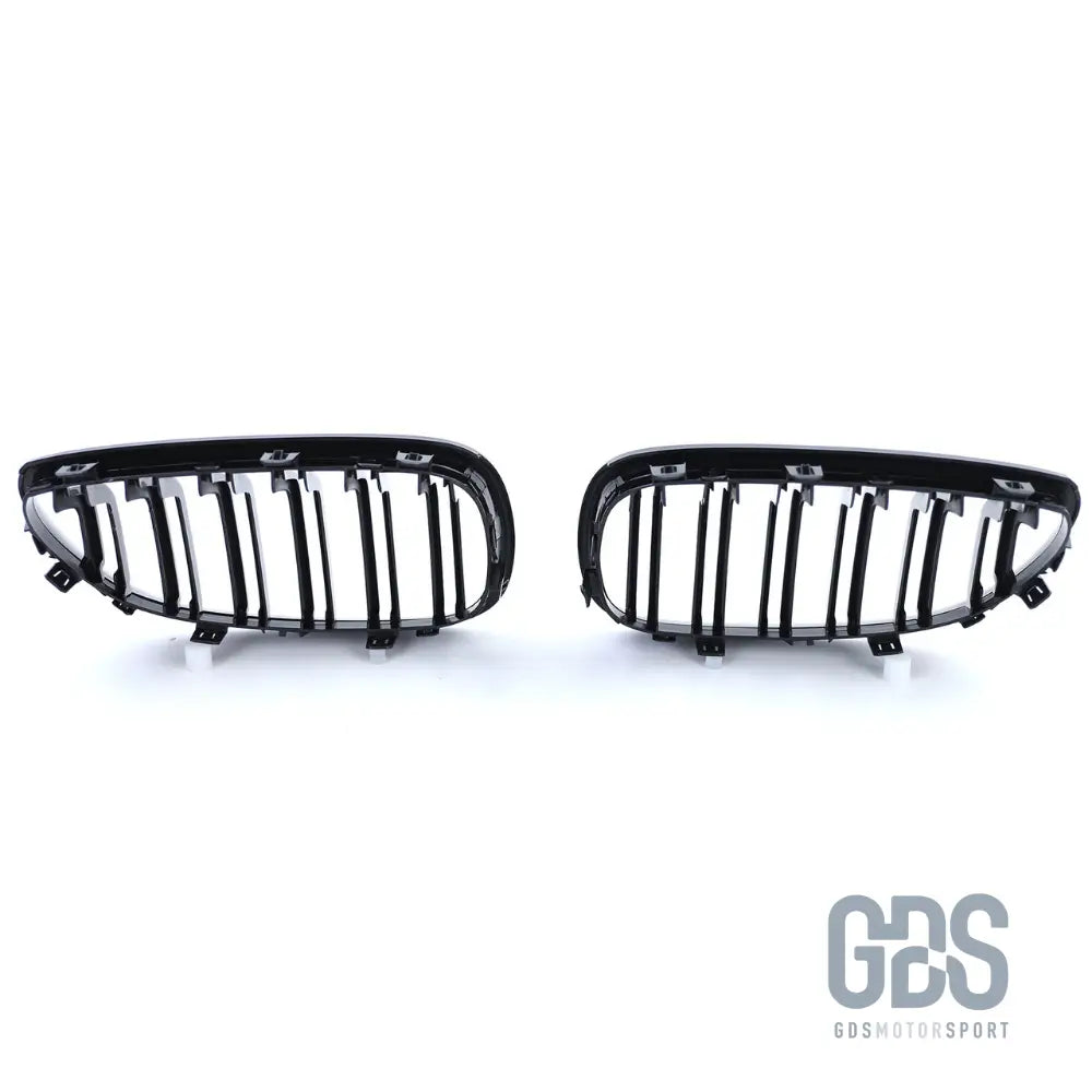 Grilles calandre double lame noir brillant bmw série 5 e60 / e61 - calandres