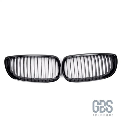 Grilles de calandre lame simple look m performance bmw série 3 e92 e93 phase 1 noir brillant - calandres
