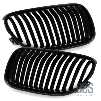 Grilles de calandre lame simple look m performance bmw série 3 e92 e93 phase 1 noir brillant - calandres