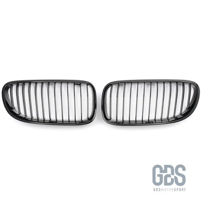 Grilles de calandre lame simple look m performance bmw série 3 e92 e93 phase 2 lci noir brillant - calandres