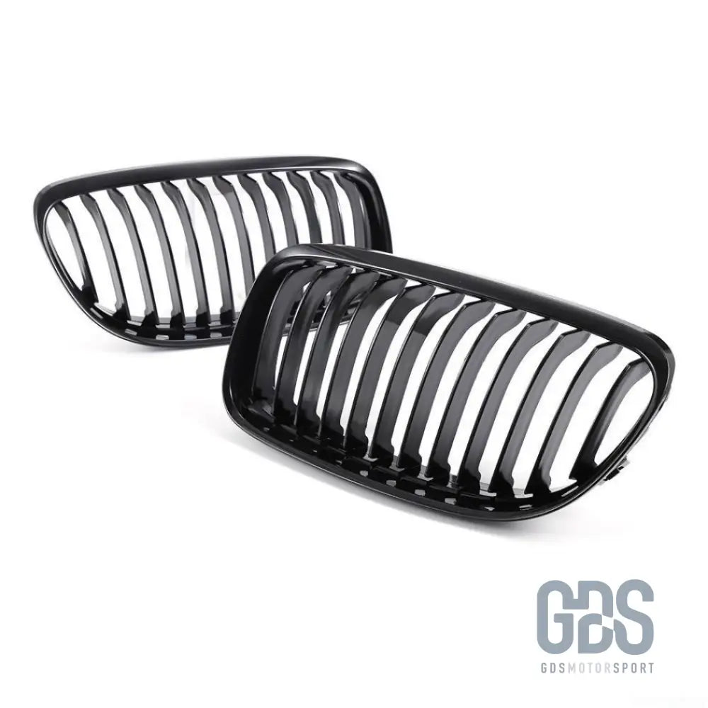 Grilles de calandre noir brillant bmw série 3 e90 e91 phase 2 lci - calandres