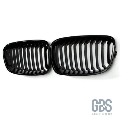 Grilles de calandre noir brillant slim design bmw série 1 f20 f21 phase pre-lci - calandres