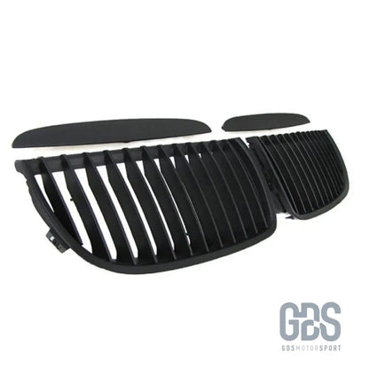 Grilles de calandre noir mat bmw série 3 e90/e91 phase 1 - calandres