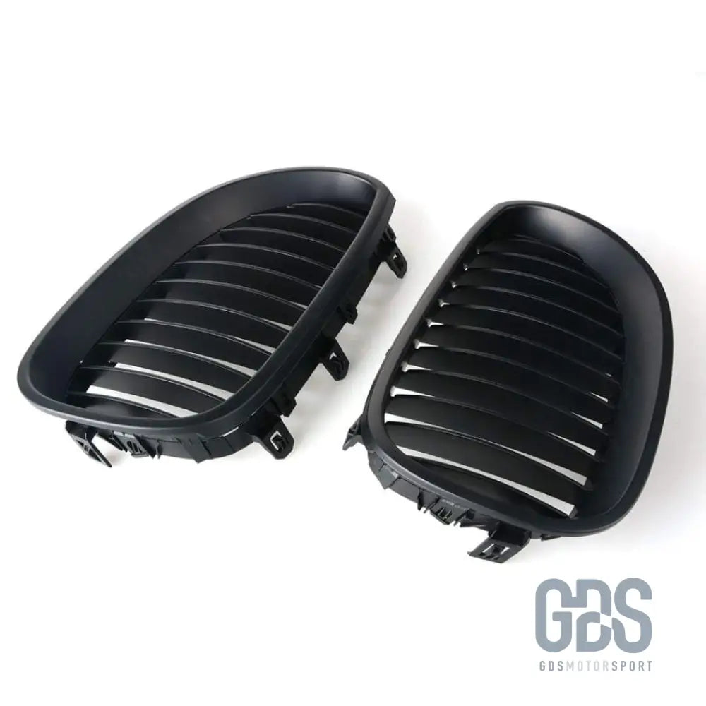 Grilles calandre noir mat bmw série 5 e60 / e61 - calandres