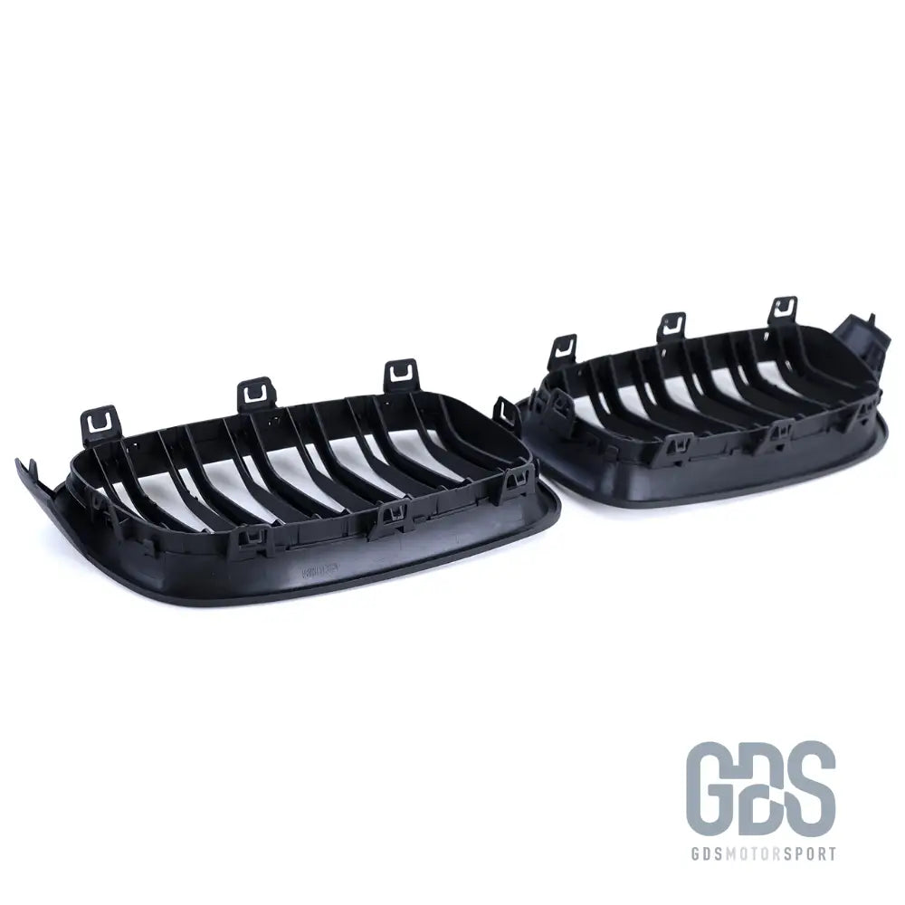 Grilles de calandre noir mat double lame look m3 bmw f30 f31 - calandres