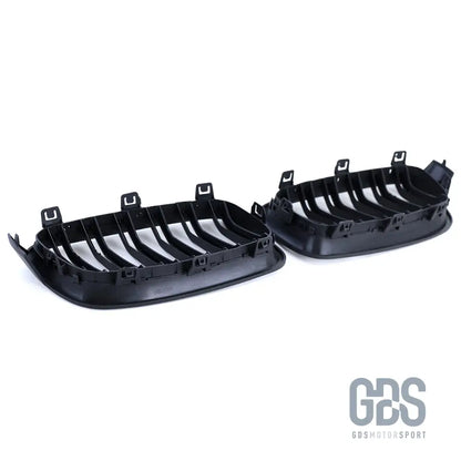 Grilles de calandre noir mat double lame look m3 bmw f30 f31 - calandres