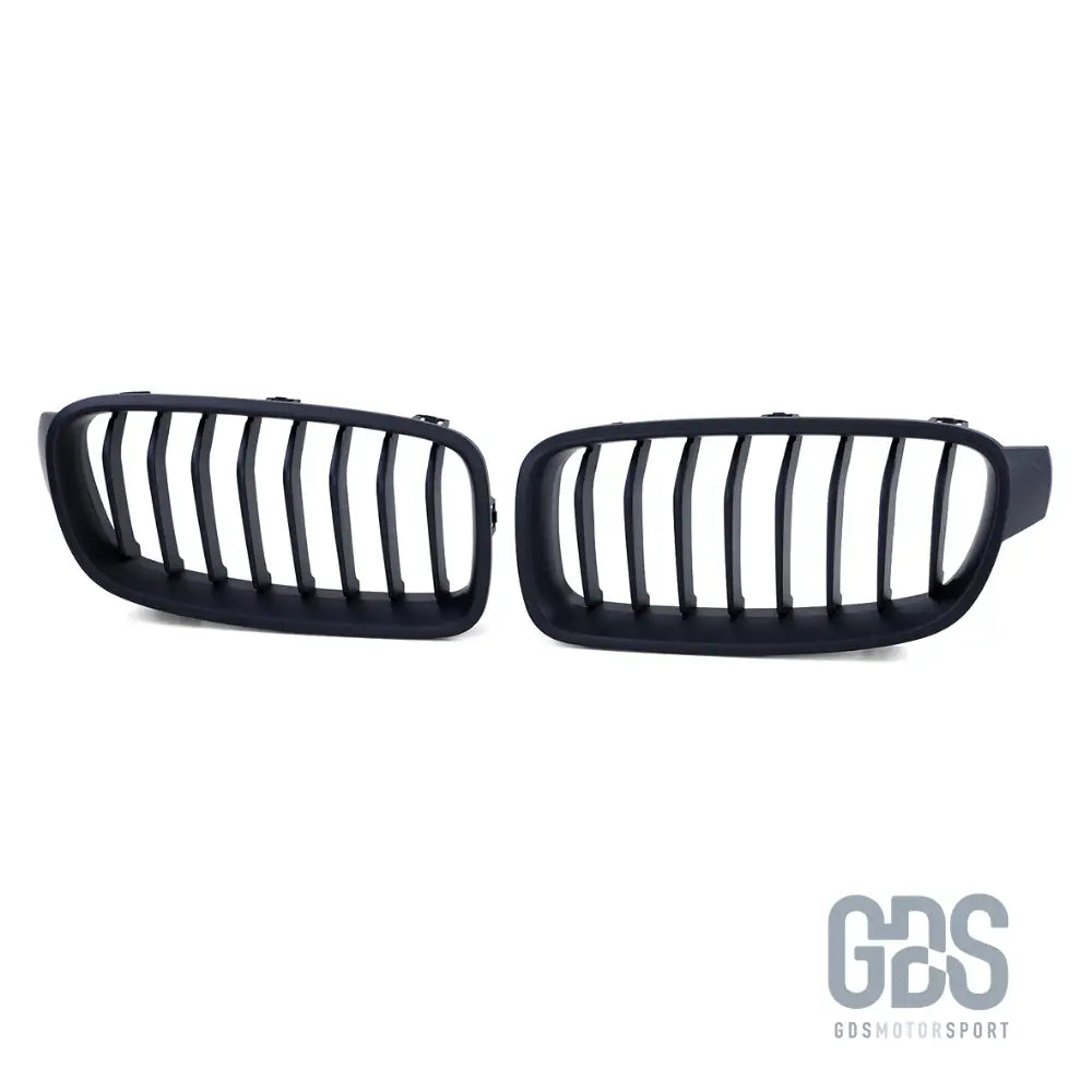 Grilles de calandre noir mat simple lame bmw f30 f31 m3 f80 - calandres