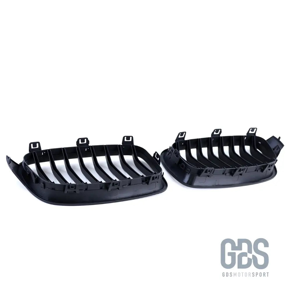 Grilles de calandre noir mat simple lame bmw f30 f31 m3 f80 - calandres