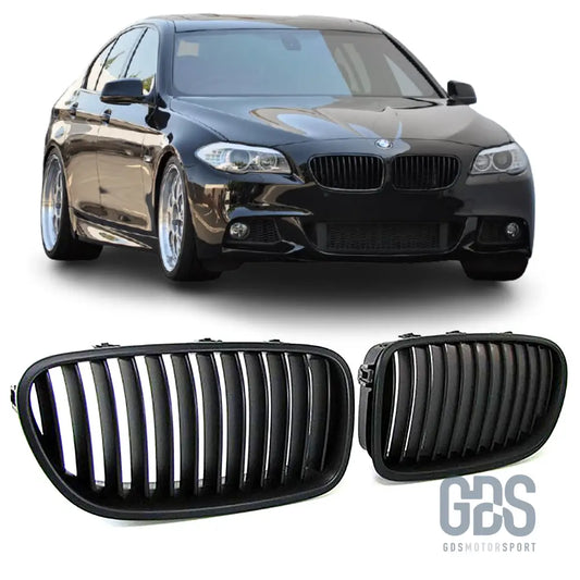 Grilles de calandre noir mat style m performance pour bmw série 5 f10 & f11 - calandres