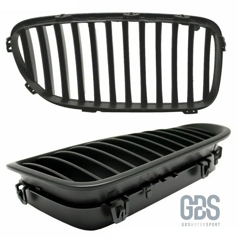 Grilles de calandre noir mat style m performance pour bmw série 5 f10 & f11 - calandres