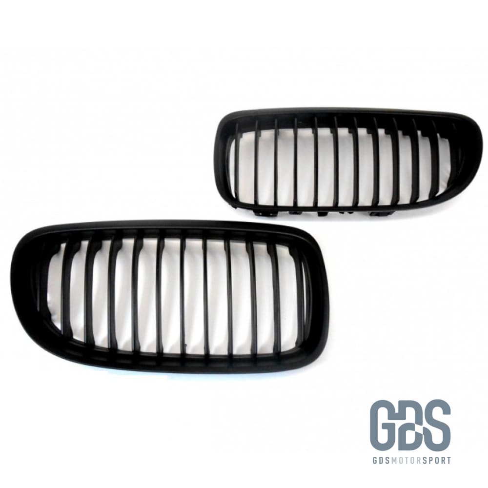 Grilles de calandre NOIR MATE BMW série 3 E90 / E91 PH2 LCI 2008 a 2012 Berline / Touring - Calandres - GDS Motorsport