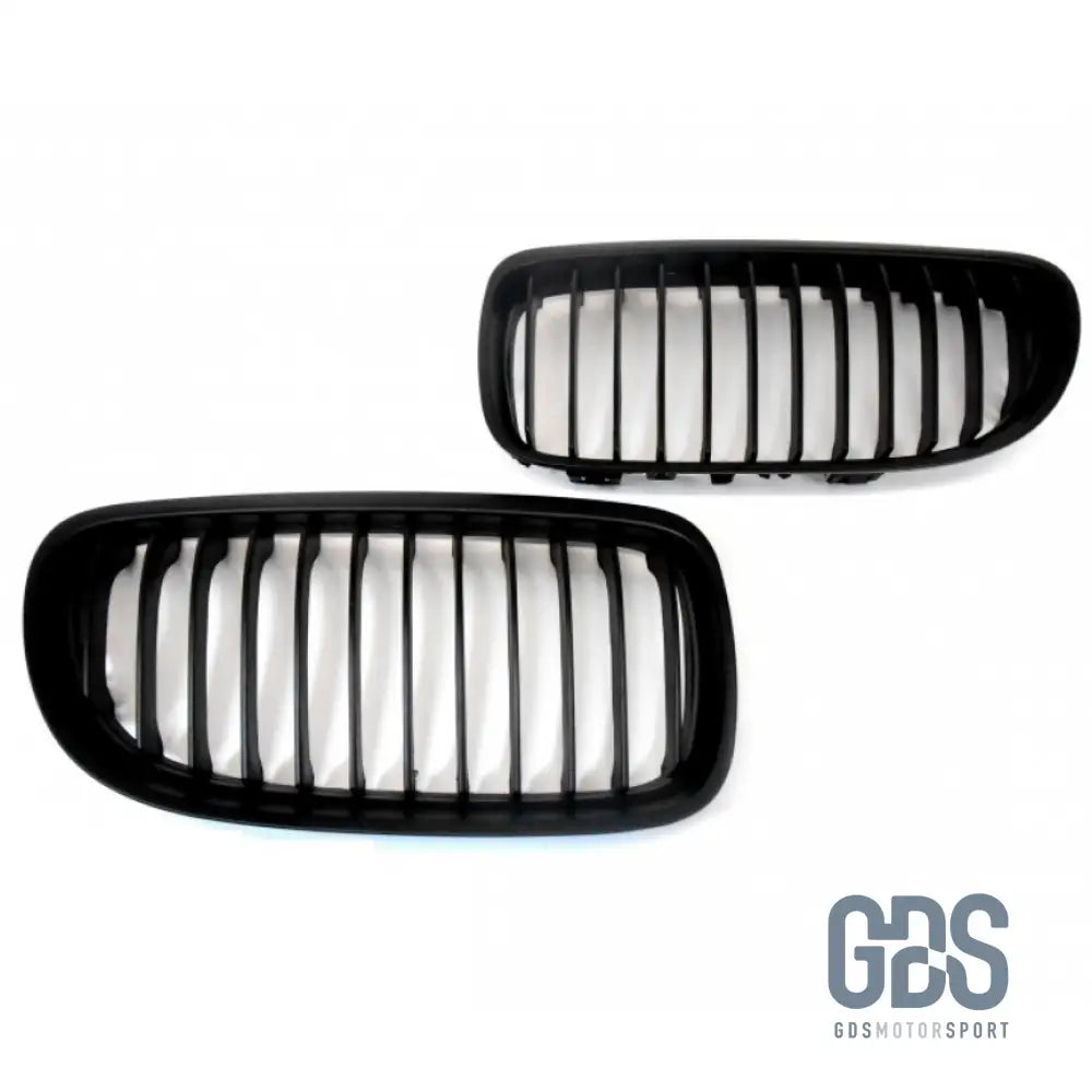 Grilles de calandre NOIR MATE BMW série 3 E90 / E91 PH2 LCI 2008 a 2012 Berline / Touring - Calandres - GDS Motorsport