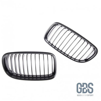 Grilles de calandre Noir Mate pour BMW serie 3 E92 E93 phase 2 10-14 - Calandres - GDS Motorsport