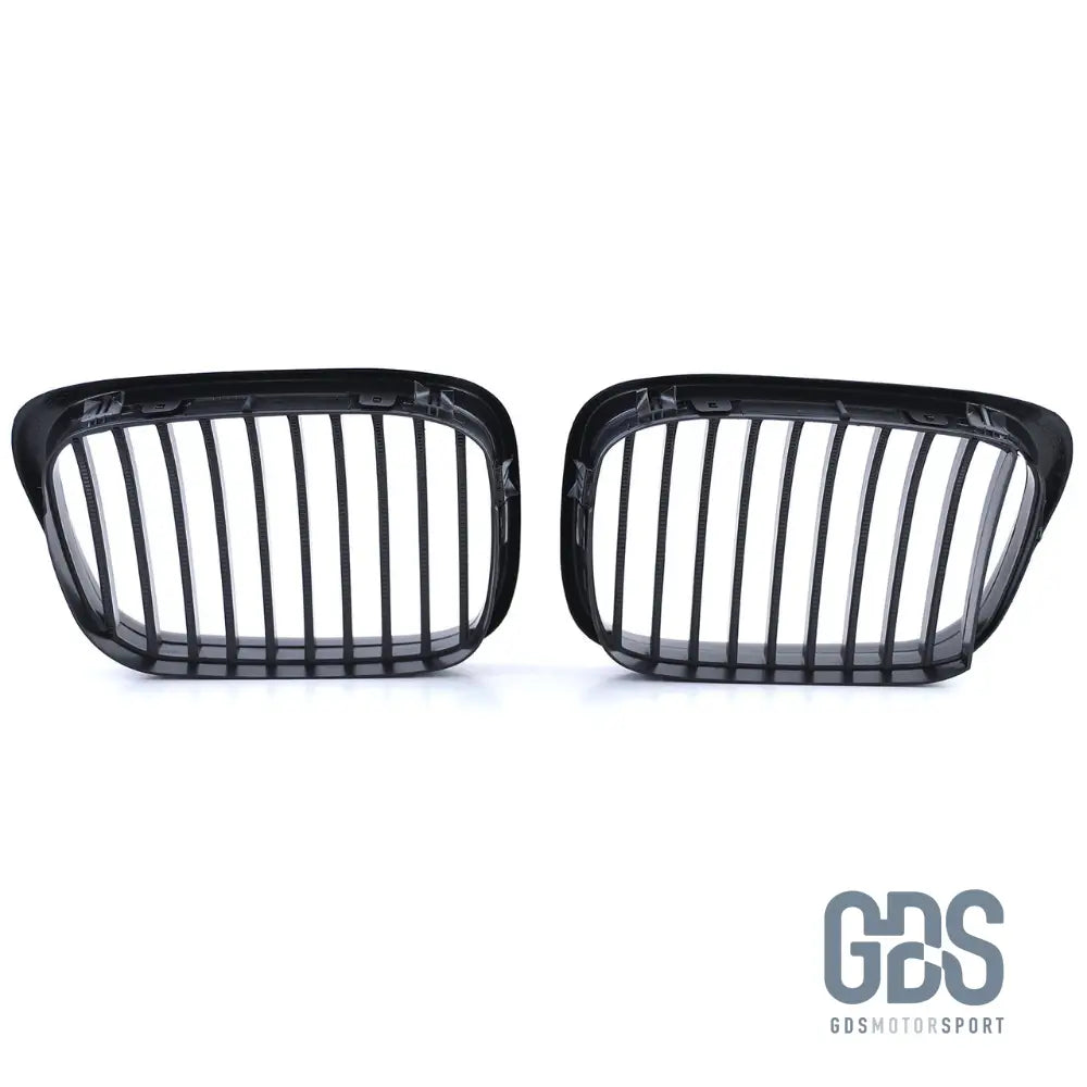 Grilles de calandre NOIR MATE bords larges BMW serie 5 E39 1995 a 2003 - Calandres - GDS Motorsport