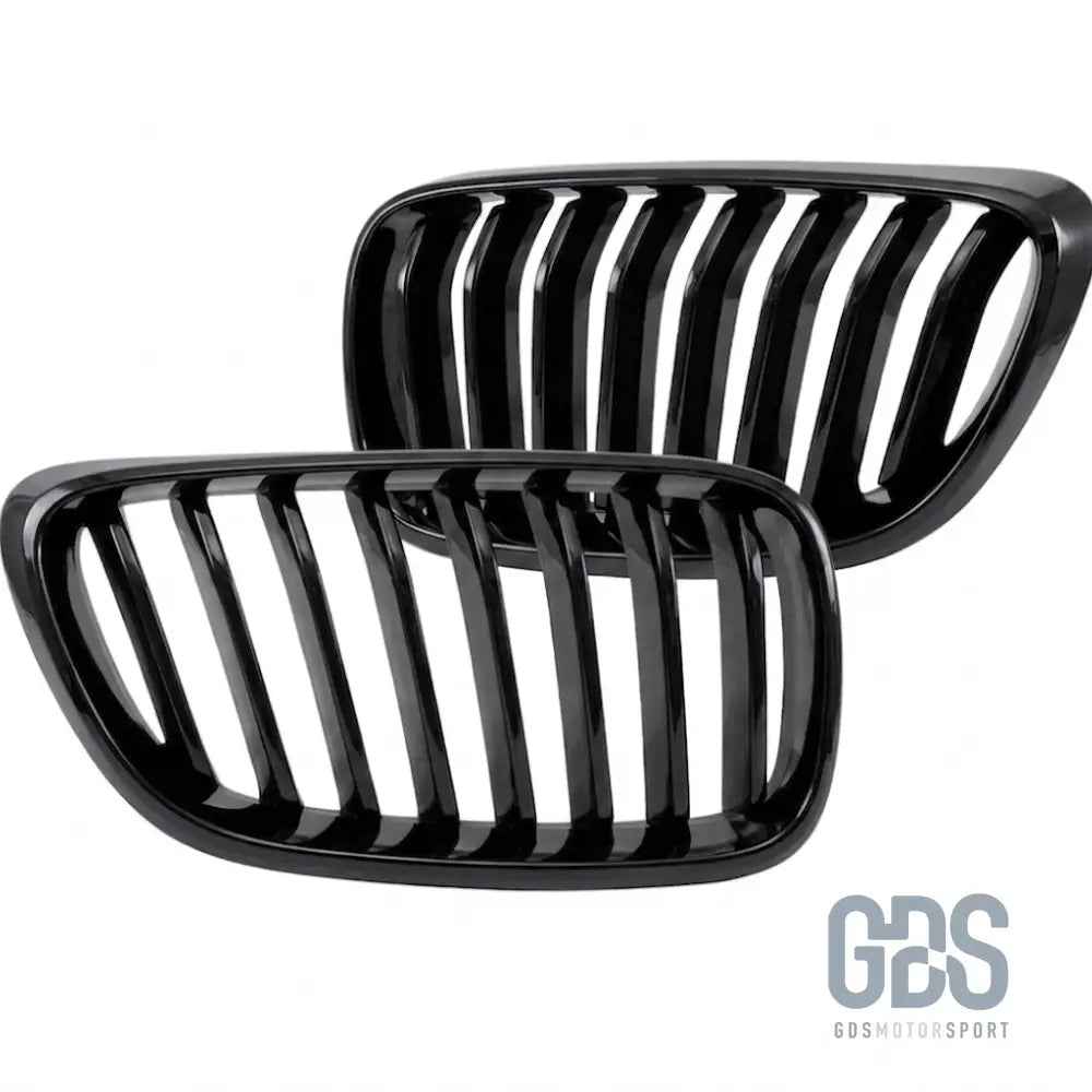 Grilles de calandre simple lame noir brillant pour bmw série 2 f22 f23 - calandres