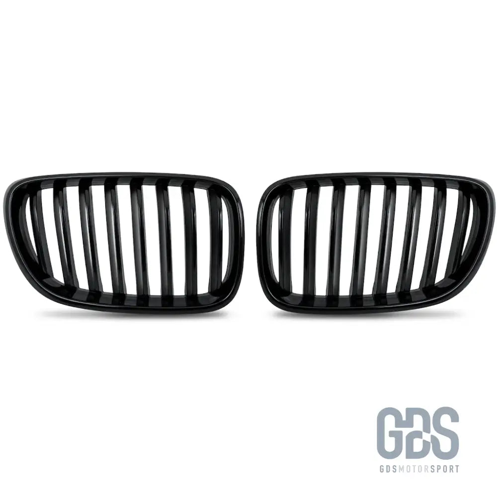 Grilles de calandre simple lame noir brillant pour bmw série 2 f22 f23 - calandres