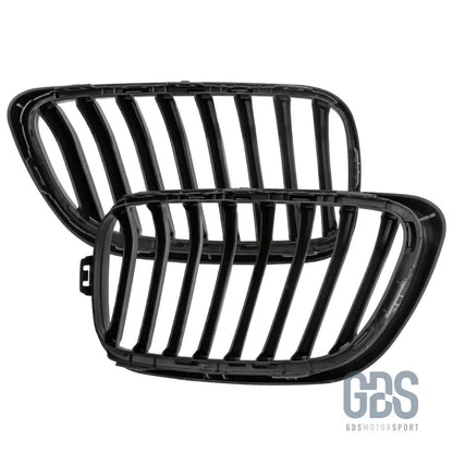 Grilles de calandre simple lame noir brillant pour bmw série 2 f22 f23 - calandres