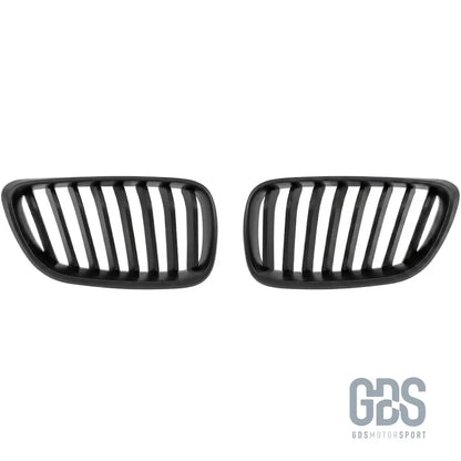 Grilles de calandre simple lame noir mat pour bmw série 2 f22 f23 - calandres