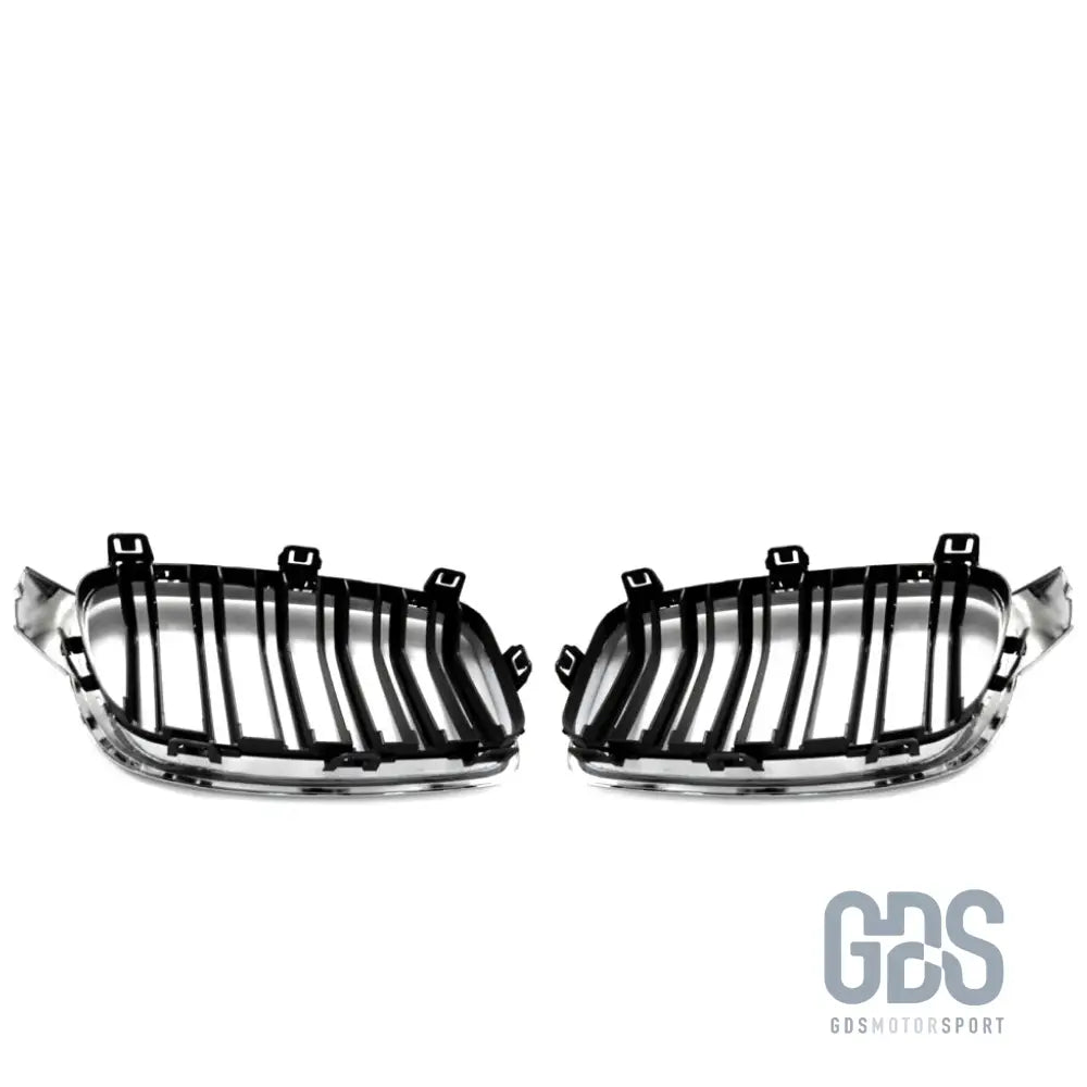 Grilles de calandre type vrai m3 f80 bmw f30 / f31 noir chrome - calandres