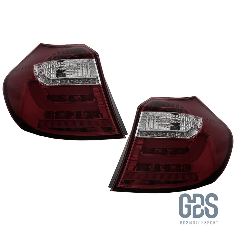 Feux arriere BMW E87/81 Full LED Phase 1 et 2 Fumé noir - PHARES FEUX - GDS Motorsport