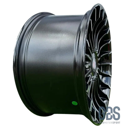 Pack 4 jantes Style Alpina noir brillant BMW R21’’ 8,5’’ ET25 X 10’’ ET41 - Jantes et pneus - GDS Motorsport